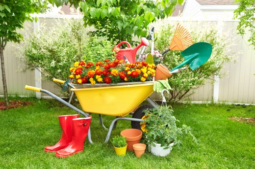 Lush Norbiton garden showcasing diverse plants